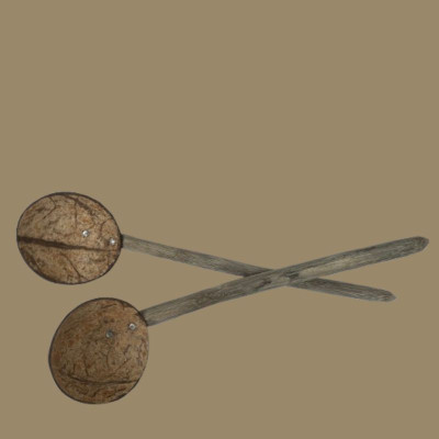 Coconut Shell Wooden Ladle