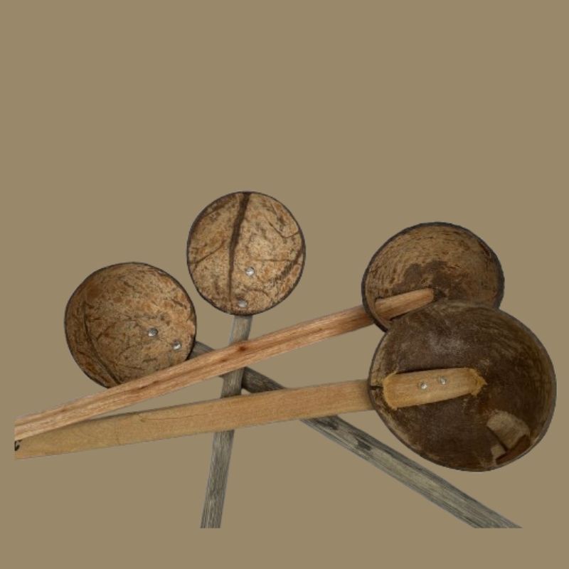 Coconut Shell Wooden Ladle