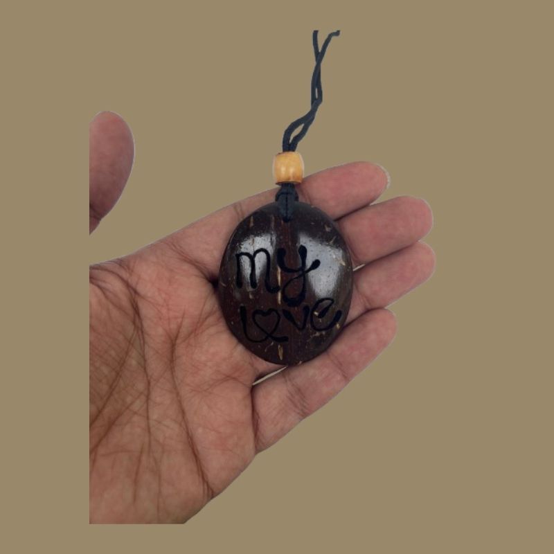  Handcrafted Coconut Necklace