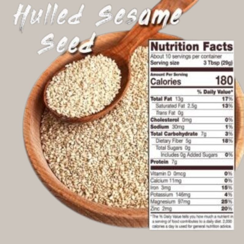  Hulled Sesame