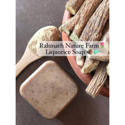 Liquorice soap Liquorice soap