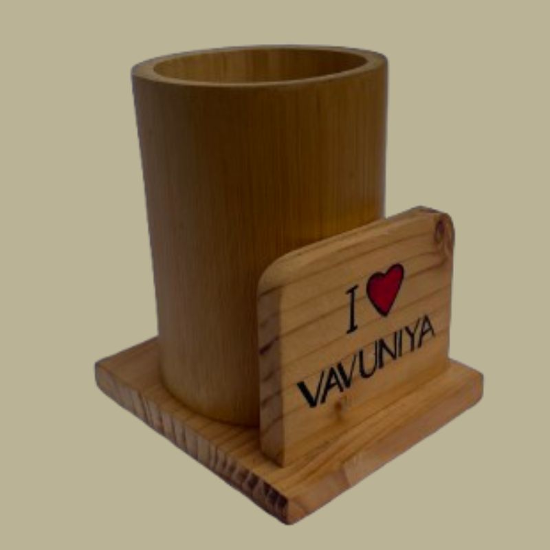 Multi-Purpose Bamboo Holder